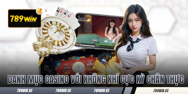 HOME 9 Danh mục casino live với không khí cực kỳ chân thực